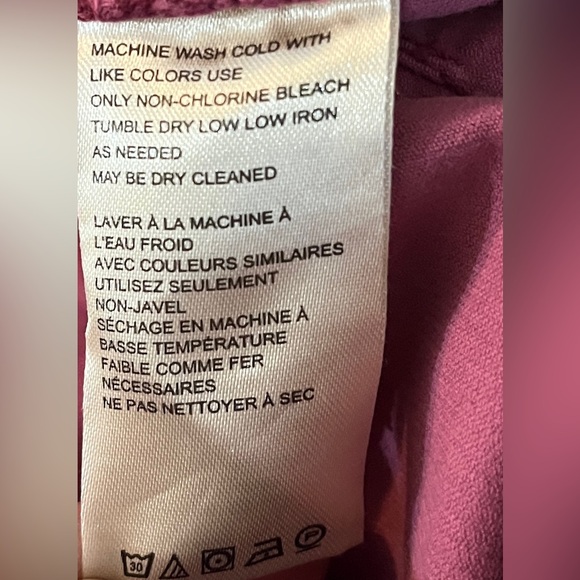 🆕 Free People Jayde flare cords in magenta size 26 - Picture 15 of 16